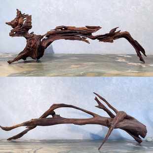 鱼缸沉木40-60cm造景摆件拱桥型树桩天然龟晒台爬宠守宫攀爬躲避