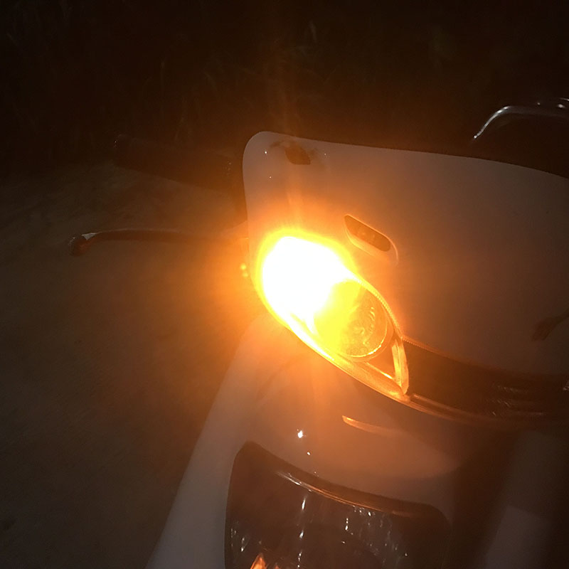 电动车/ 三轮车转向灯尾灯/转弯灯仪表灯灯泡12V48V60V72VLED插泡