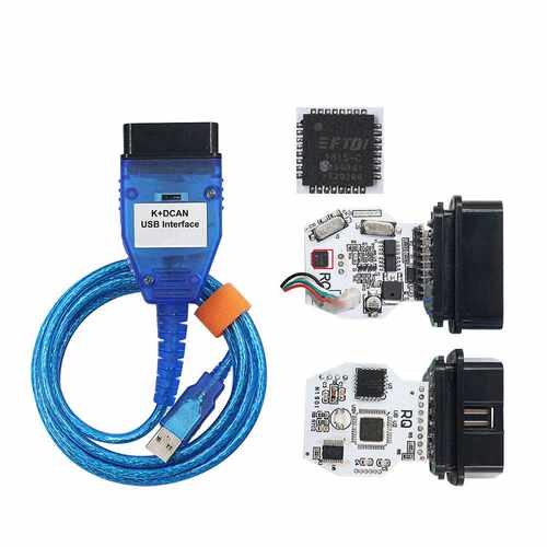 BMWINPAFT232RL开关版芯片OBD2适用于宝马蓝色汽车诊断线诊断仪
