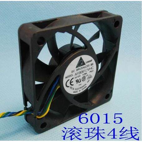 出售原装台达AFB0612VHC 6015风扇 12V 0.36A工业变频直流风扇