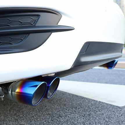 十代思域不锈钢尾喉 10代新思域改装排气管十代思域改装汽车尾喉