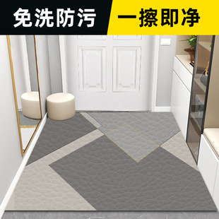 防水防滑皮革脚垫家用可剪裁 入户门地垫pvc可m擦洗进门口2022新款