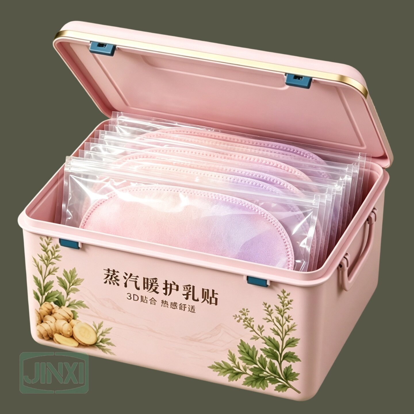 胸部疏通贴蒸汽草本热敷养护柔软