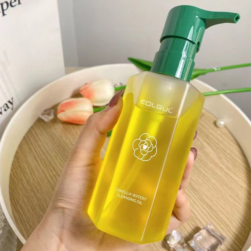 山茶花水感植物卸妆油敏感肌脸部深层清洁眼唇卸妆水乳膏净