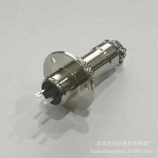 航空插头插座DF12/RS765/GX12法兰-2芯3芯4芯5芯6芯7芯连接器航插