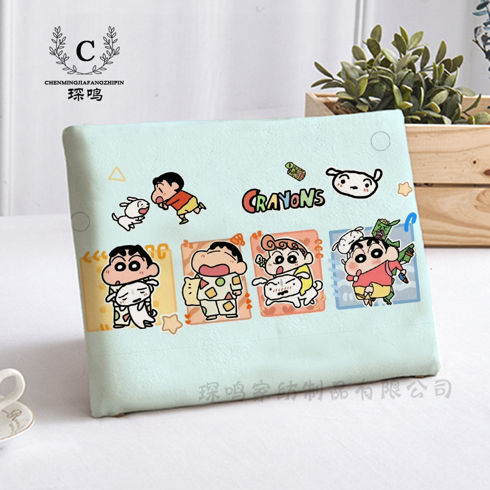 蜡笔小新学生屁股垫子工厂座垫卡通记忆棉软垫坐垫椅子垫长方形