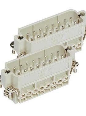 HARTING浩亭 09150006161 Han D M Crimp Contact CuNi 10A 公头
