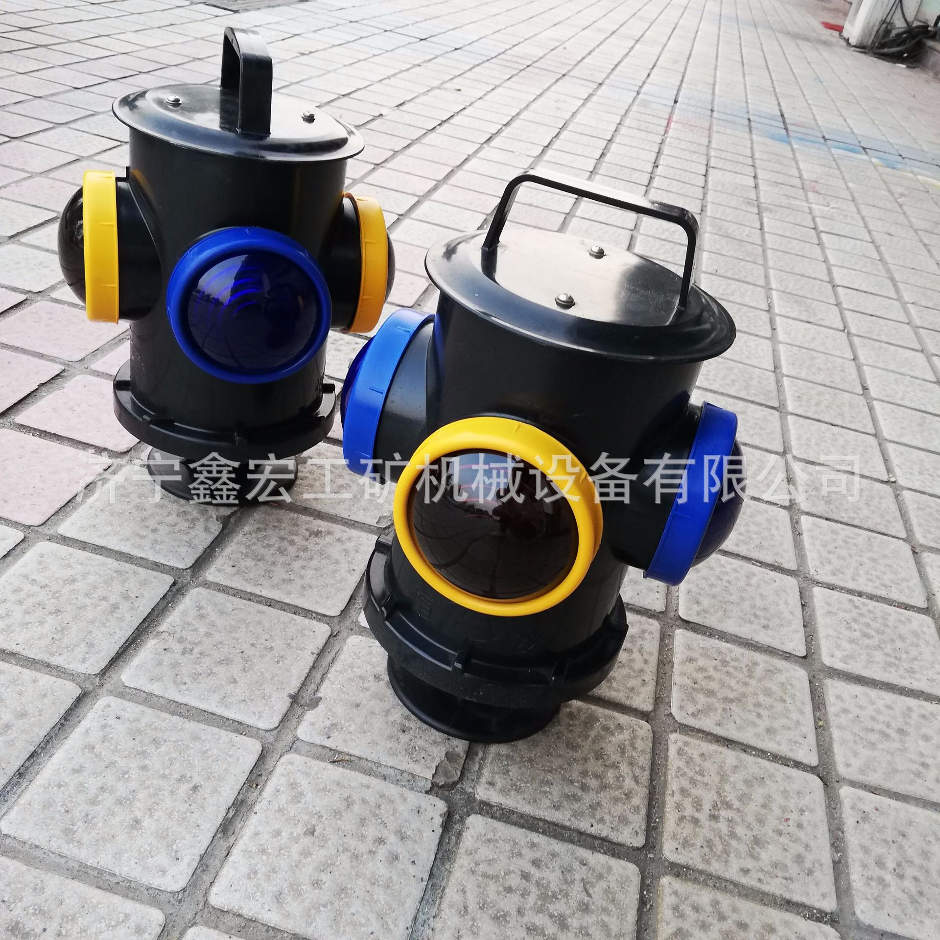 立式扳道器转辙信号灯 铁路道岔信号灯 充电轨道交通指示灯