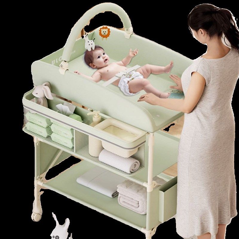 ULOP优乐博婴儿尿布台护理台宝宝洗澡台换尿布可移动可折叠婴儿床,住宅家具,婴儿床,淘宝优惠券,粉丝福利购,淘宝优惠卷