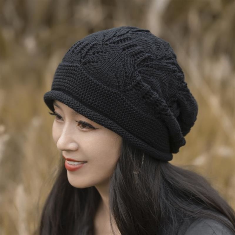 Balaclava Women's Knitted Hat Scarf ICaps Neck Warmer Winter
