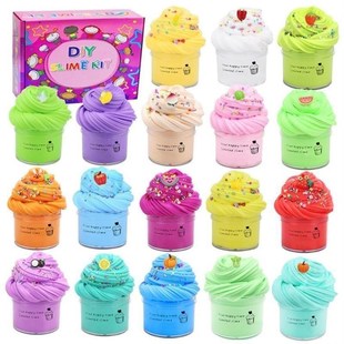 Kit Charm Cloud 2Pack Slime SliLme 180ml Peach Scented