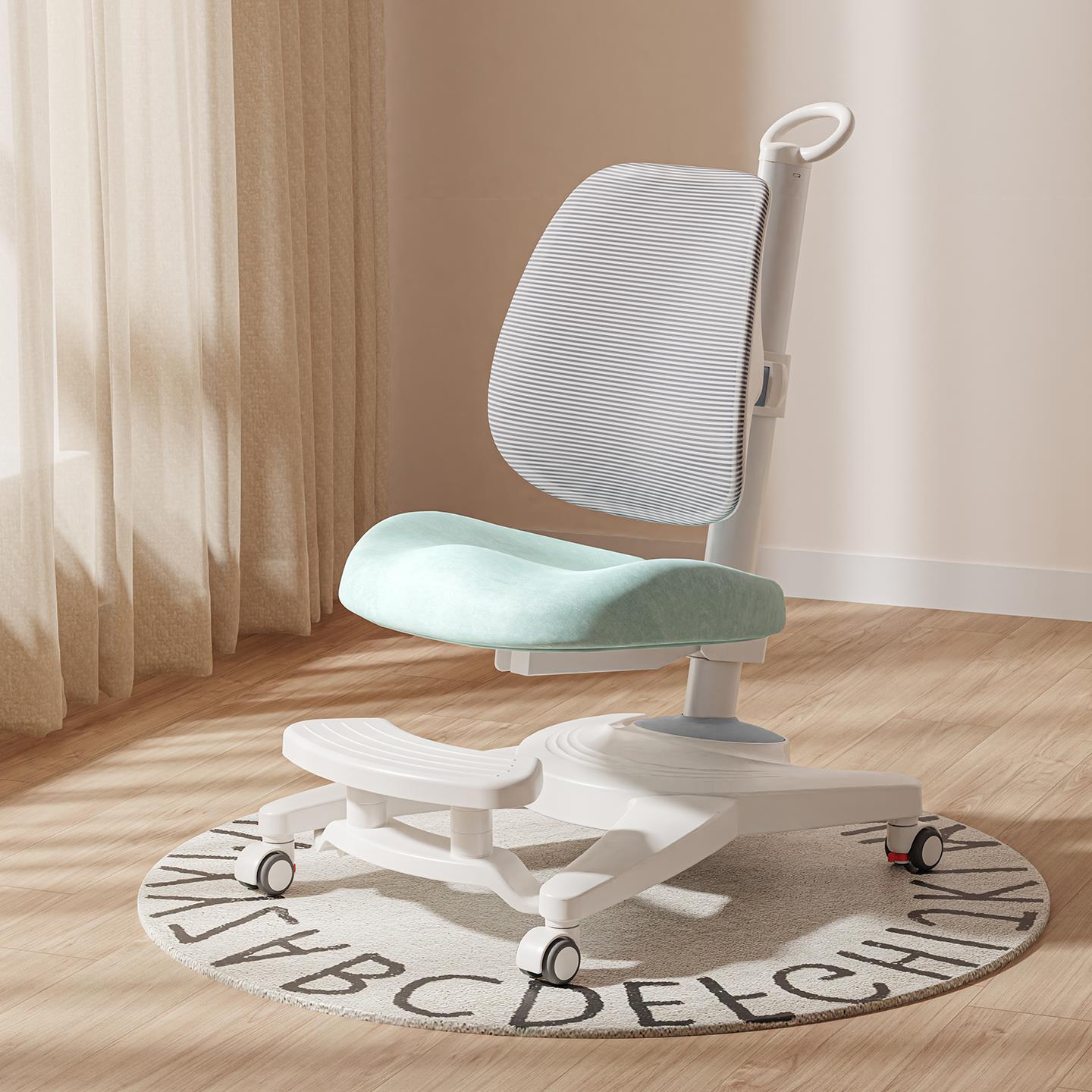 青节儿童学习椅子小学生办公椅可升降矫正坐姿座椅可调节书桌椅子