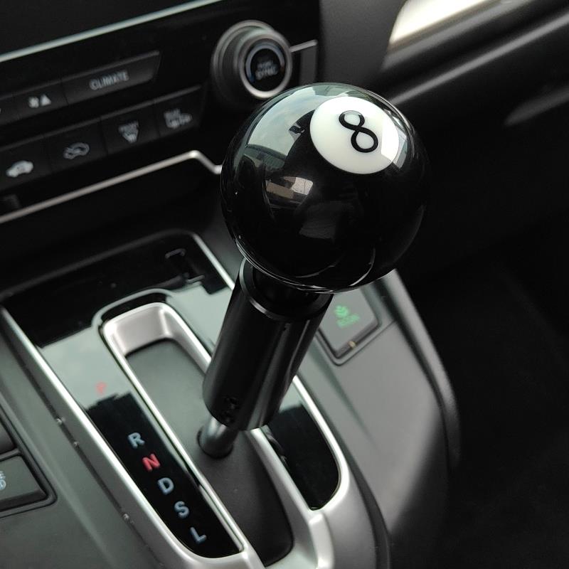 JDM汽车改装黑8排挡头自动挡手动档通用个性手球波棍球台球档把头