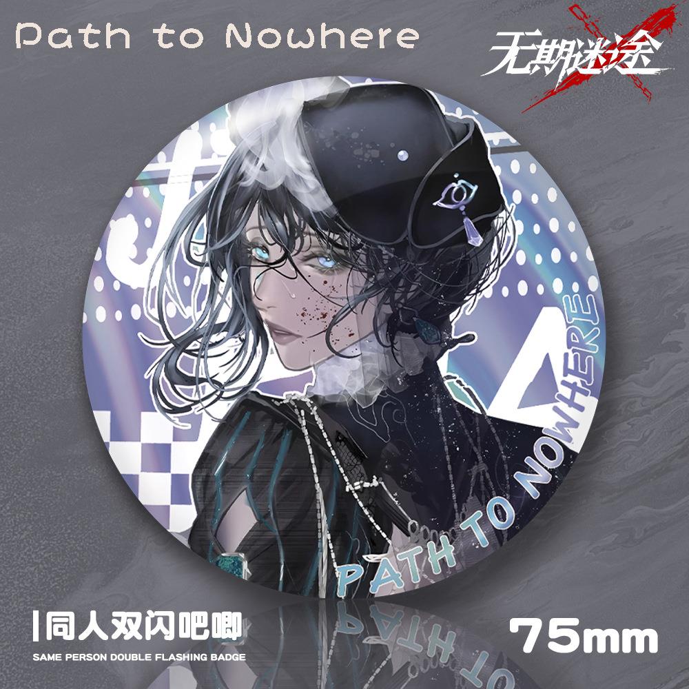 无期迷途75mm双闪吧唧徽章谷子挂件耶莱娜二次元游戏周边