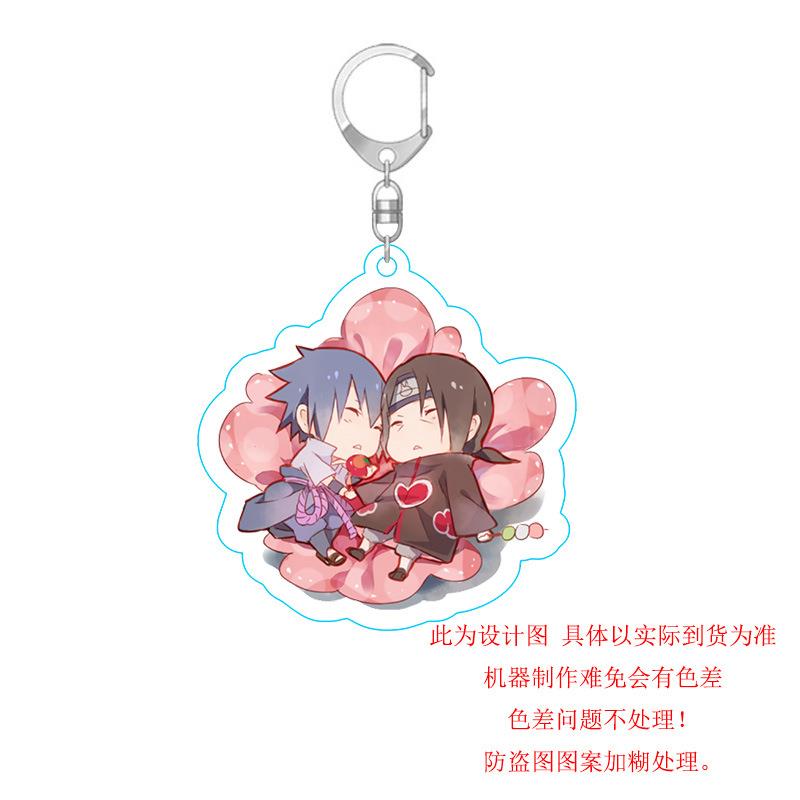 动漫周边亚克力 伙影 双面挂件钥匙扣