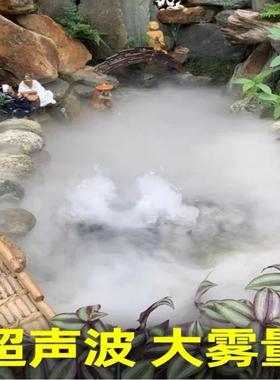 假山水池景观烟雾器造雾机鱼缸雾化器雾化头喷雾鱼池水雾器起雾器