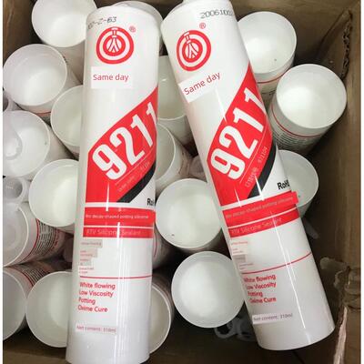 广州汇天9211Rtv Ht902B脱钩灌封硅橡胶单组分硅酮粘合密封胶