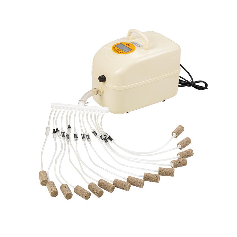 活鱼充氧泵卖鱼增氧机电瓶充电氧气泵海鲜养殖冲氧泵车载气泵钓鱼