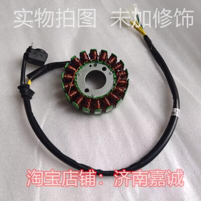 标致姜戈QP150T-C/2C/3C摩托车配件磁电机定子线圈原厂配件