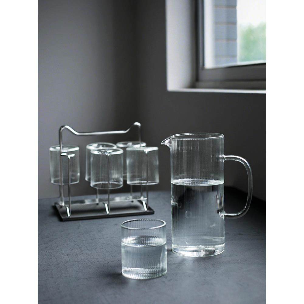 九土大容量玻璃冷水壶家用有盖冷水壶冷冲泡水壶耐高温水套装水杯,餐饮具,冷水壶,淘宝优惠券,粉丝福利购,淘宝优惠卷