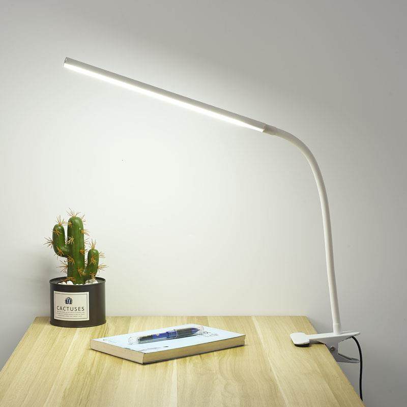 USB夹子灯LED夹式台灯大学生宿舍书桌学习便携夹灯插电阅读床头灯