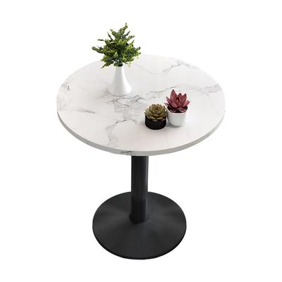 北欧现代家用圆形桌简约接待休闲 洽谈小圆桌正方形桌子长方桌轻