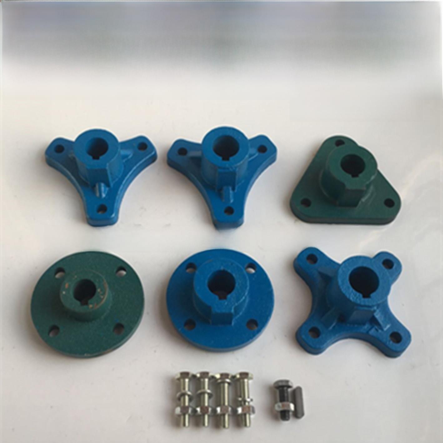 厂家直销鱼塘叶轮式增氧机配件 铁三爪 铁四爪 圆盘1.5kw 3kw包邮