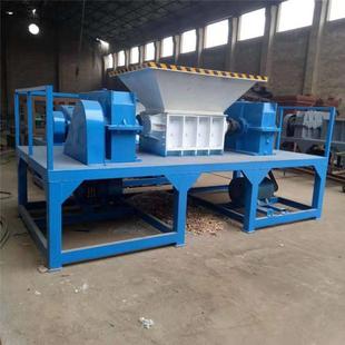 双轴粉碎机系列 铝塑板破碎机 工业薄板撕碎机 彩钢瓦撕碎机