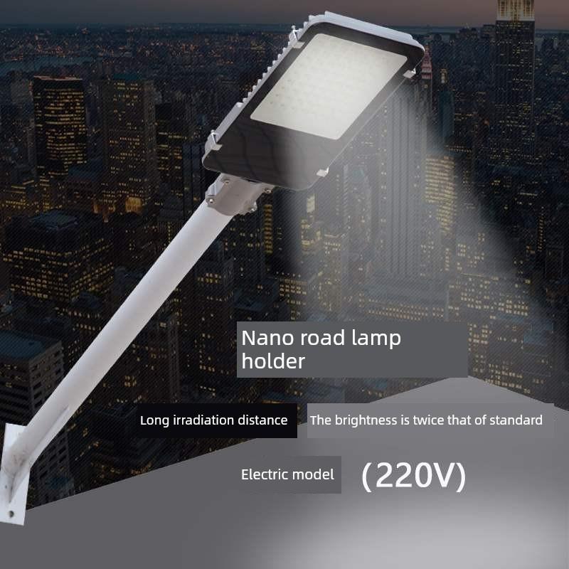 led路灯头户外灯新农村照明庭院户外防水50w100w150w挑臂路灯