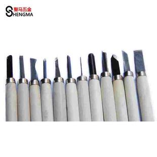 木雕刀 135mm 8件套 雕刻笔 车刀 木刻刀 木工雕刻刀 车木刀