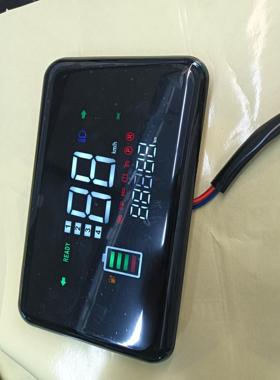 F6 T1曲面屏仪表 48v 60v 72v 通用相位线 线+一线 线通（LED 屏