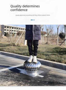 屋顶通风球型通风机风管排风风机罩工厂通风机车间不锈钢304160管