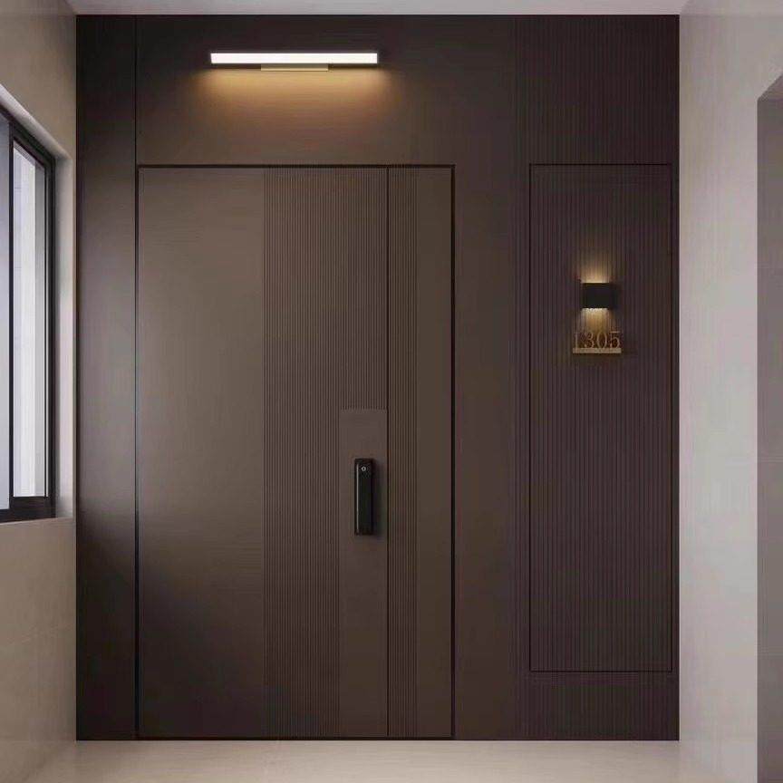 简约风铸铝门一门一景子母社区入户别墅大门防爆防盗单门铜门定制,全屋定制,进户门,淘宝优惠券,粉丝福利购,淘宝优惠卷