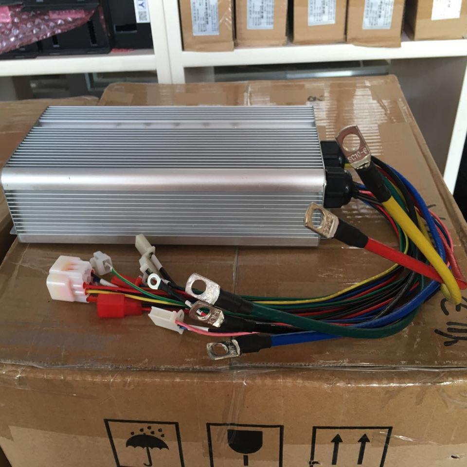 全新正品宇扬星72V80A控制器24管3000W方波适用全顺电机两轮车用