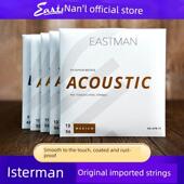 伊士曼民谣吉他弦美国进口涂层磷铜弦镀镍原声吉他弦1套