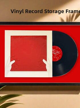 黑胶唱片存储红色封面显示音乐装饰墙12英寸10件宜兴凯天彩胶定制