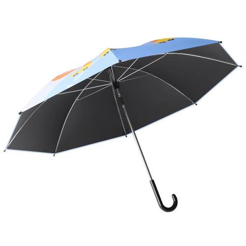 婴儿推车黑胶伞儿童车防晒伞遛娃神器遮阳防紫外线宝宝支架折叠伞