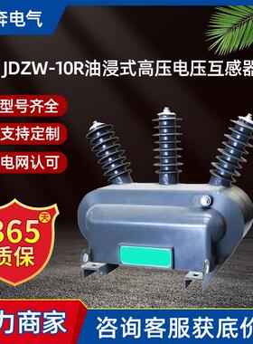 JDZW-10R油浸式高压电压互感器计量组合0.5户外三相三柱五柱3/6KV