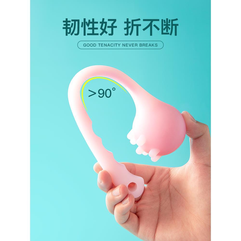 经络疏通拍打器硅胶按摩锤敲打经络捶背器可爱按摩肩颈椎锤背神器