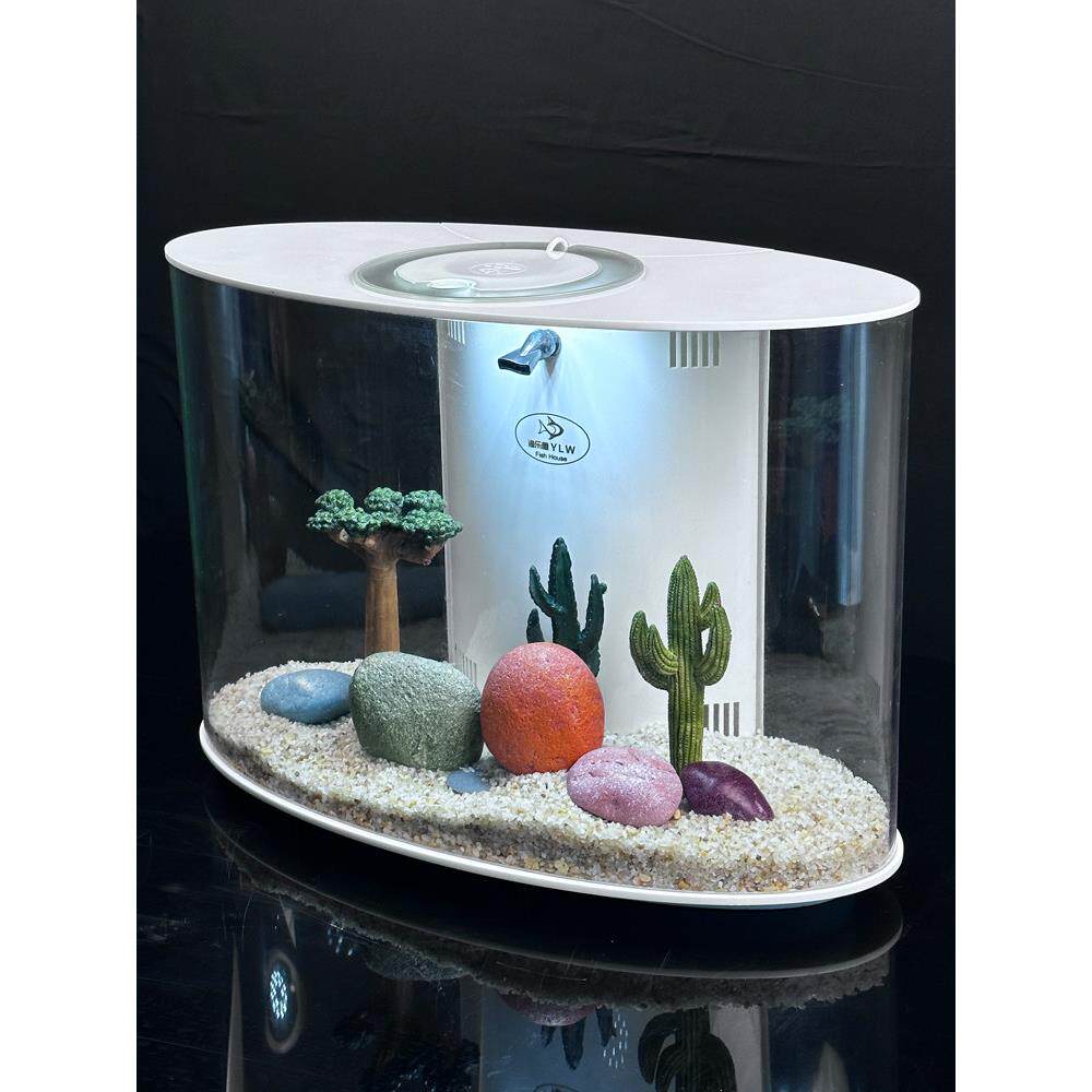 渔乐屋鱼缸灯盖led灯照明水族箱潜水灯水草灯防水灯罩增艳七彩鱼