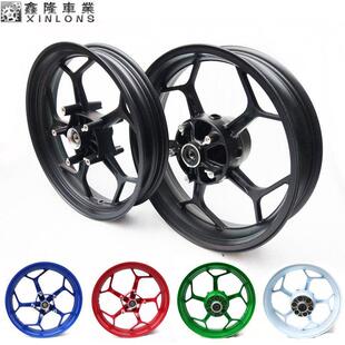 机车小忍者V6永源枭风宝雕地平线 线N19H2R3500北极光前后轮毂钢