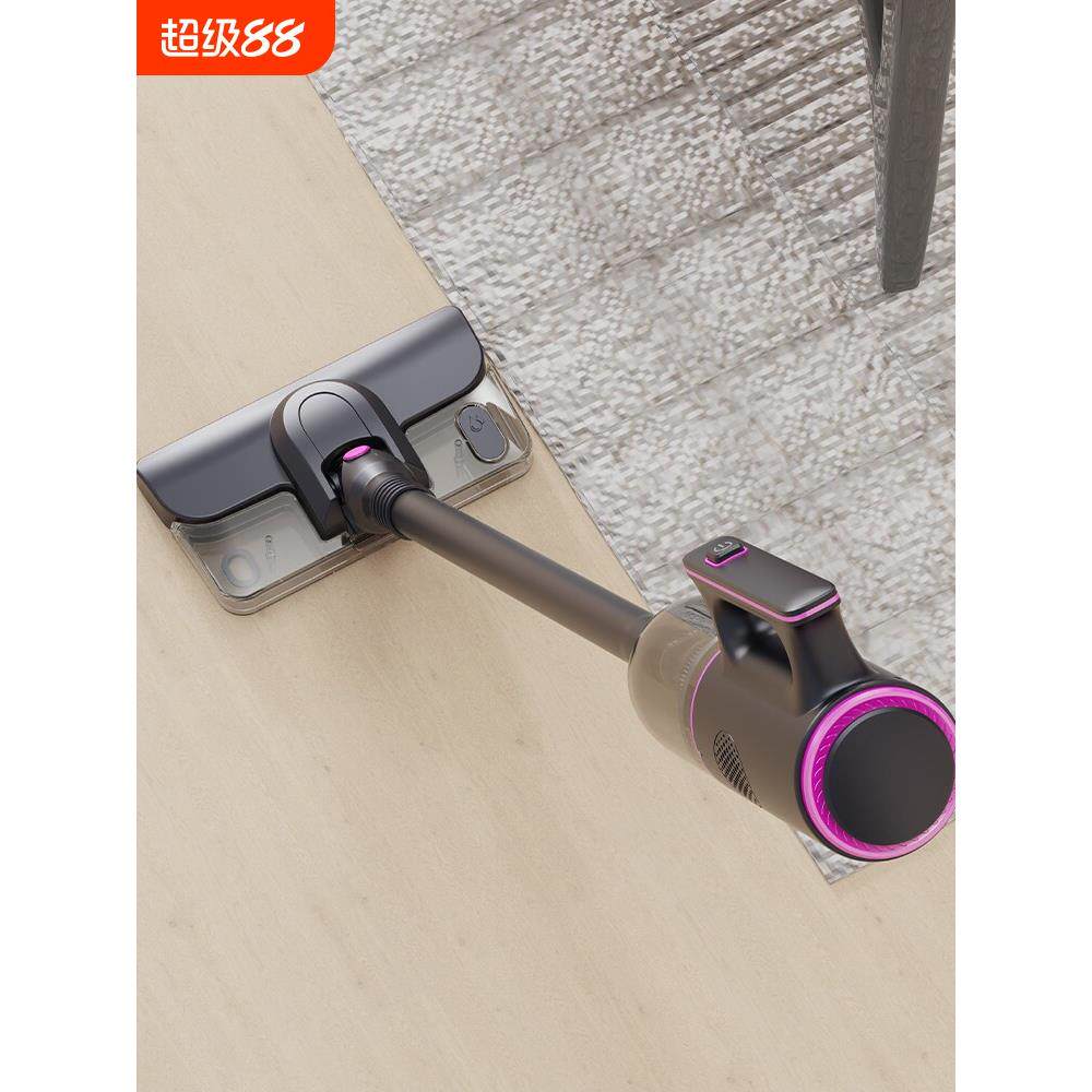 有线吸尘器家用大吸力小型手持大功率无线吸拖一体机除猫毛二合一