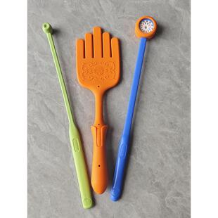 正福予康养生拍痧板按摩重力锤经络手拍打板太阳锤健康经络小绿锤