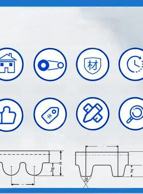 橡胶同步带Htd1274-14M 1288-14m 1302-14m 1316-14m传动带