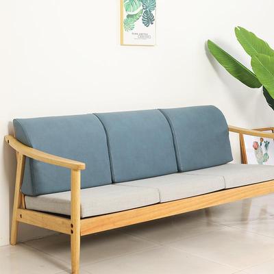 沙发靠背垫长方形靠背客厅硬厚海绵沙发腰靠大号床头可拆洗大靠枕