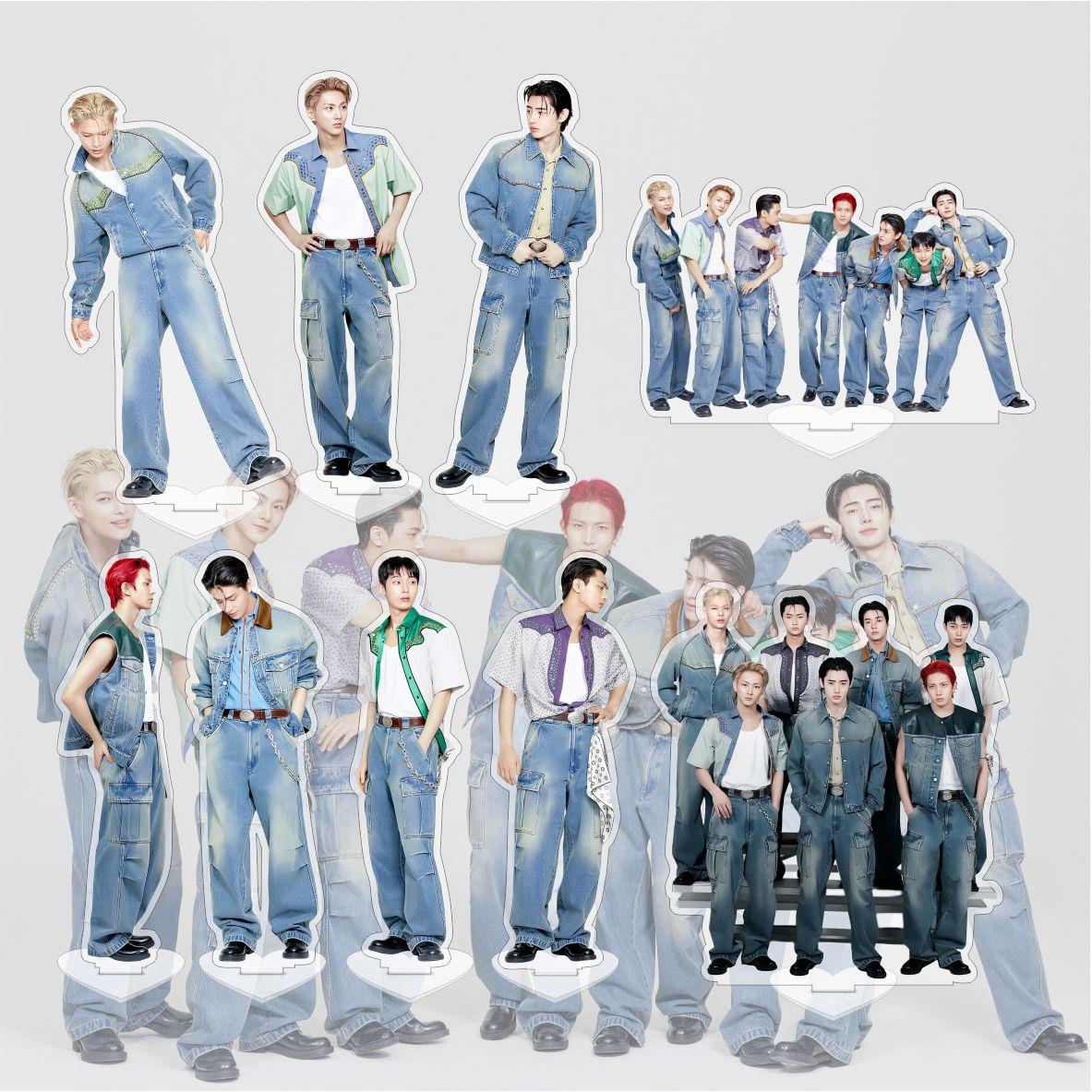 25年Een新款15CM亚克力双面立牌桌面摆件收藏明星周边同款 NI-KI