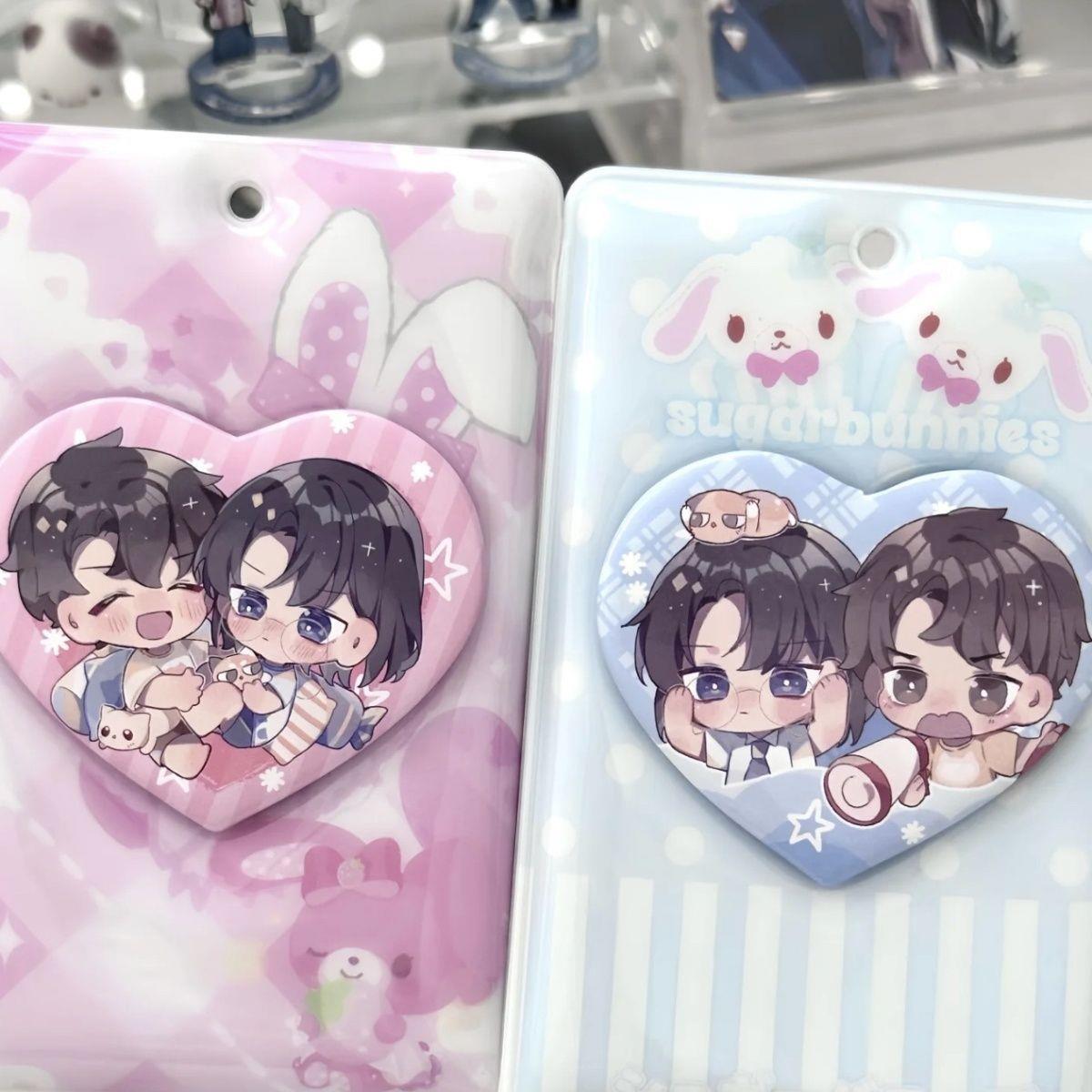 自制默读费渡骆闻舟周边爱心型吧唧徽章挂件挂书包送朋友收藏礼物