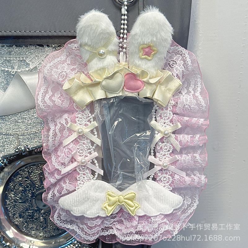 挂件谷美卡套ins风动漫周边卡通小卡咕卡证件保护套diy装饰材料包