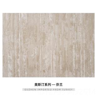 正品 古臻高级感原木风地毯 简极风轻奢客厅地侘毯寂加厚暖色法式