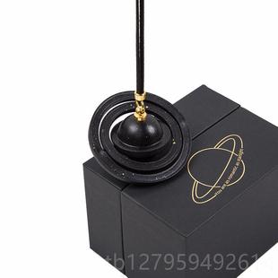 山得 正品 金星球高端车挂控件载黑挂件车车内饰品摆件礼物中DIY吊